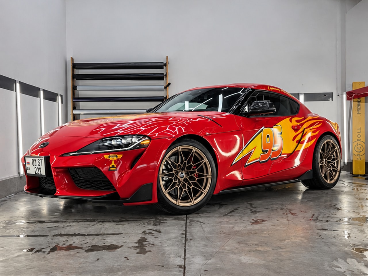 Toyota Supra — фото из Instagram DAVE WRAP